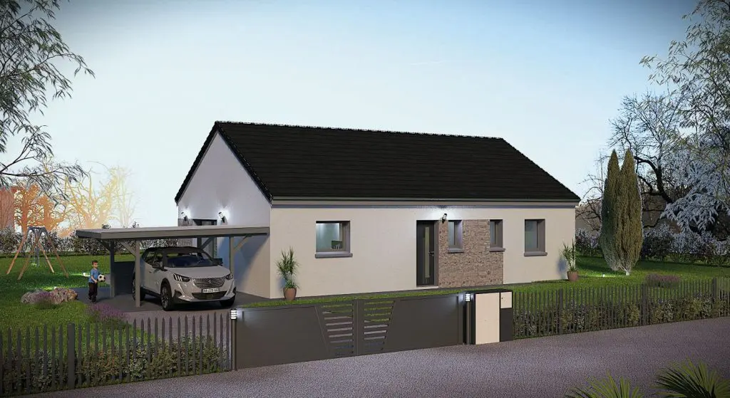 Héricourt maison plein pied 85m2 1
