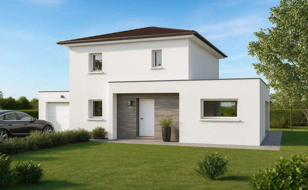 maison moderne 4 chambre 115m²