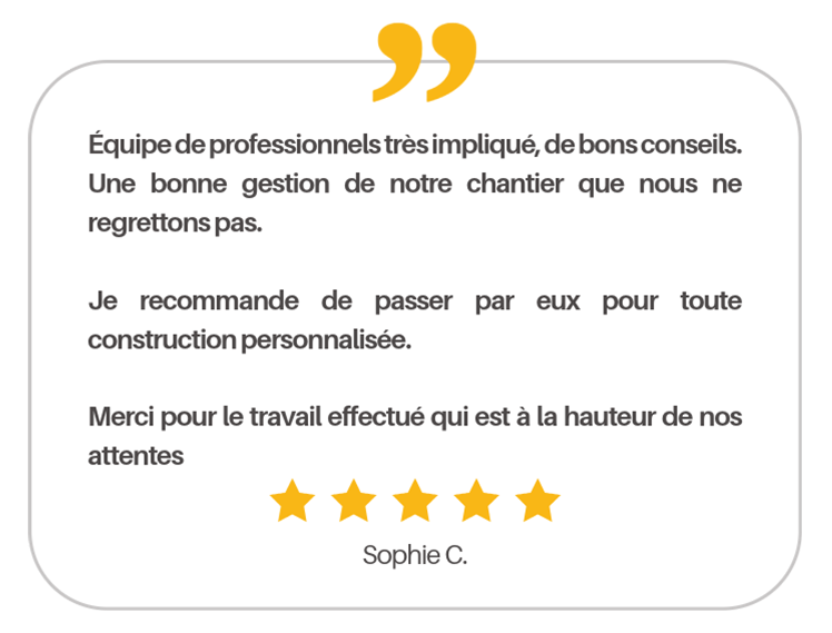 Avis client Tradidemeures Sophie