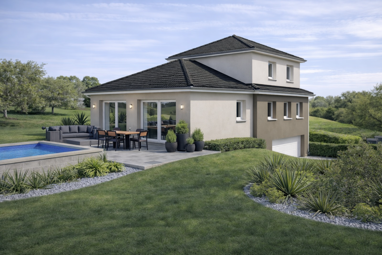 Fesches le Chatel maison