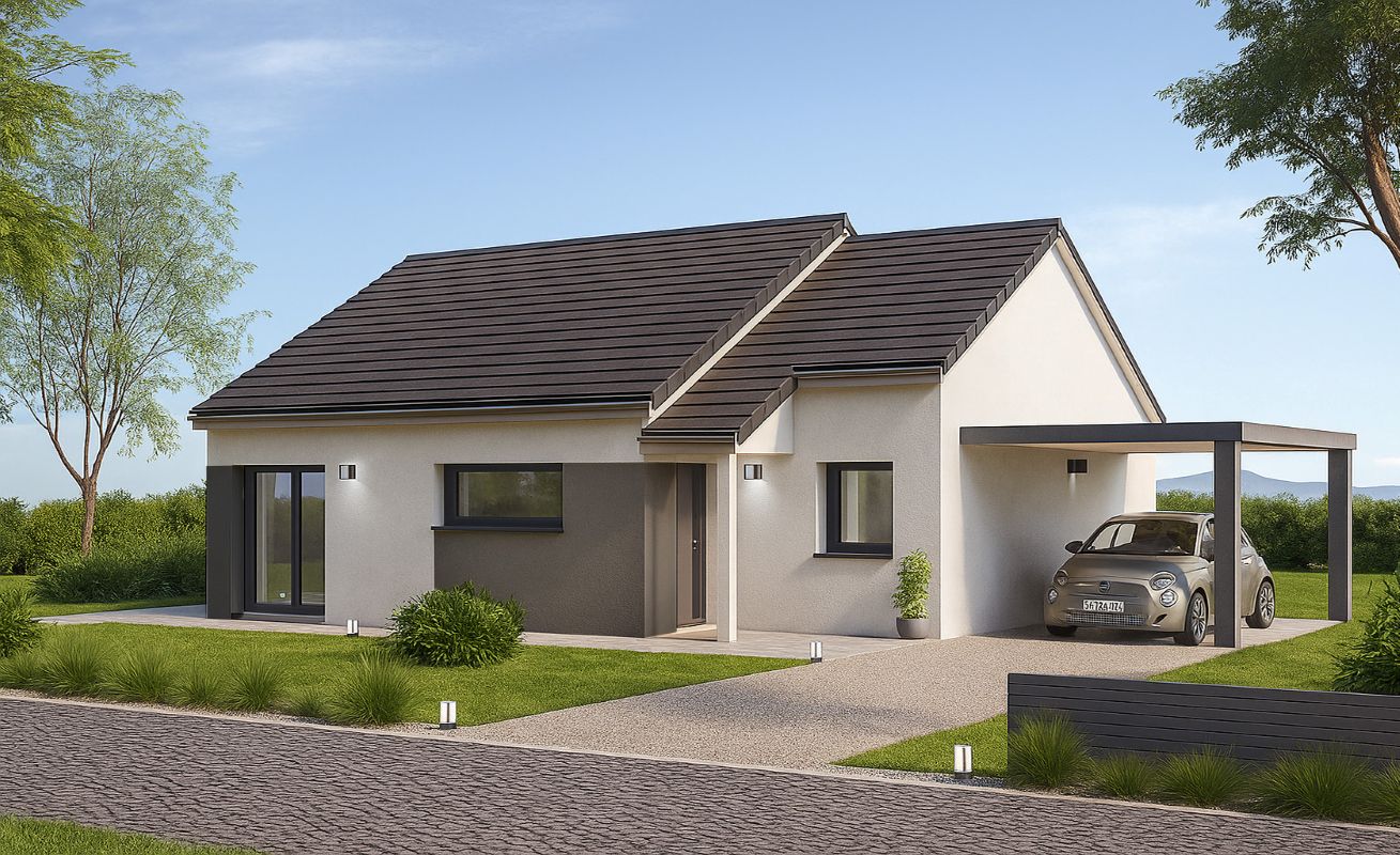 Maison 85m2 - Chemaudin et Vaux - Exterieur
